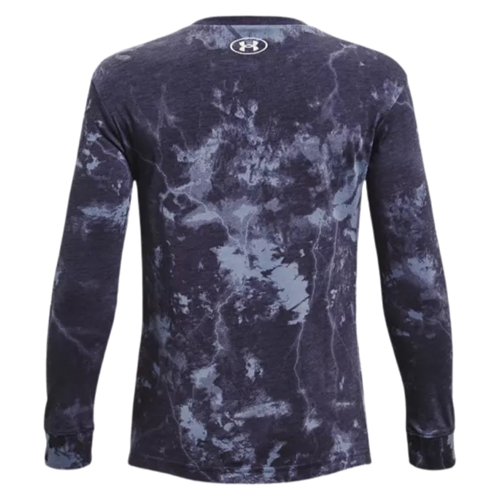 UNDER ARMOUR • Boys Project Rock Brahman Globe Long Sleeve Shirt - Picture 2 of 5